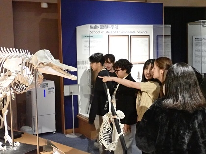 Walailak　University(タイ)の皆さんがいのちの博物館に来館