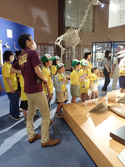 イオン橋本店チアーズクラブの皆様がいのちの博物館に来館