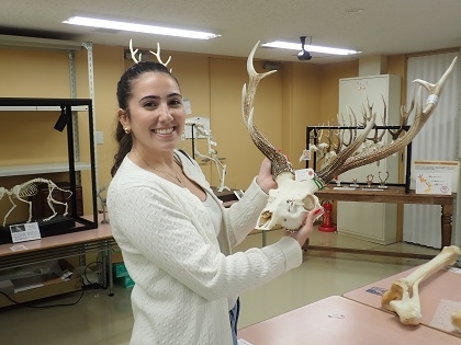オハイオ州立大学の学生がいのち博物館来訪