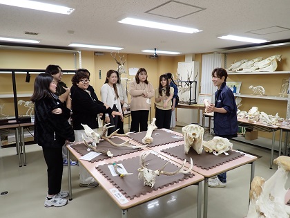 Walailak　University(タイ)の皆さんがいのちの博物館に来館