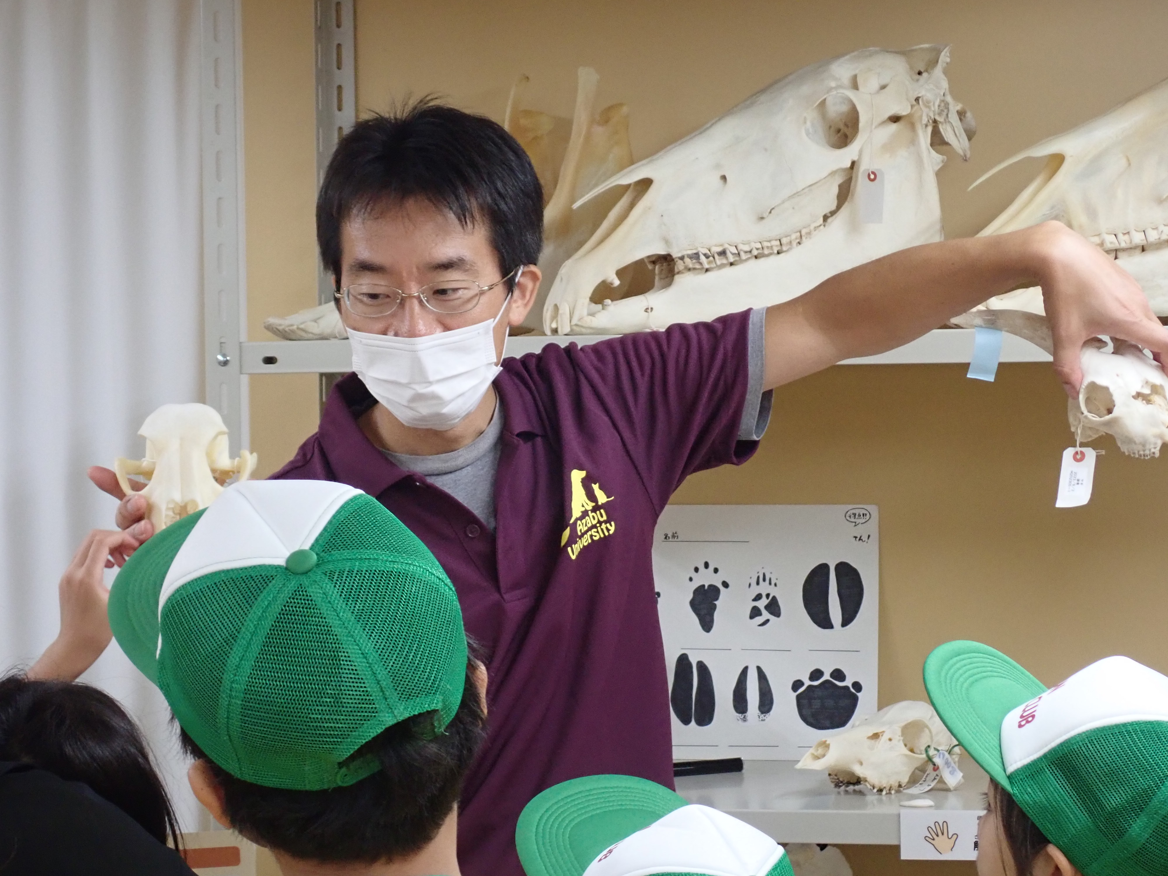 イオン橋本店チアーズクラブの皆様がいのちの博物館に来館