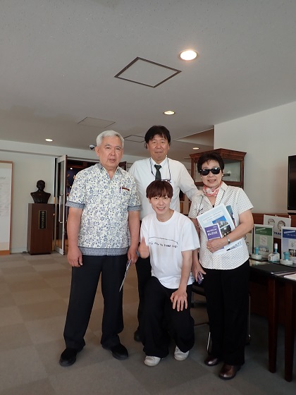 タイWalailak大学獣医学部学部長と副学部長がいのちの博物館に来館