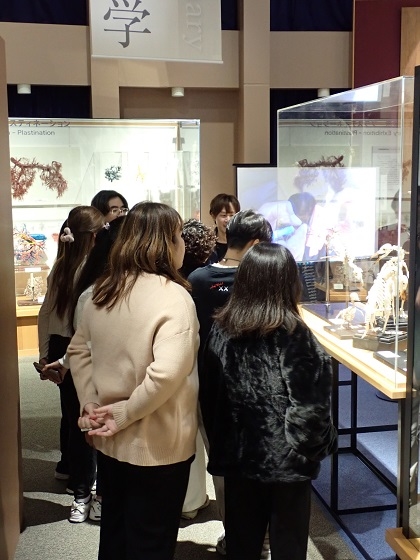 Walailak　University(タイ)の皆さんがいのちの博物館に来館