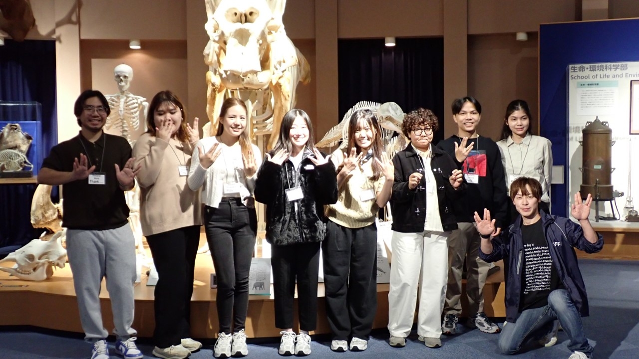 Walailak University(タイ)の皆さんが来館されました