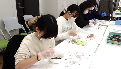 いのちの博物館フクロウワークショップ