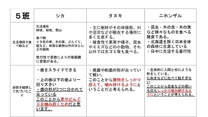 いのちの博物館レポート（座間市立西中学校）