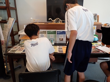 相模原市立共和中学校の皆様がいのちの博物館をご見学