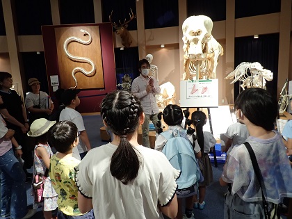 いのちの博物館イベント夏休み子ども教室
