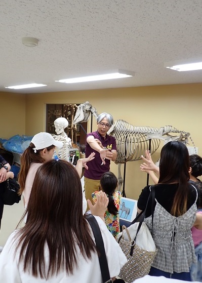 島津德人先生がウマのからだについて詳しく解説