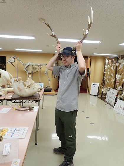 台湾の獣医師がいのちの博物館に来館