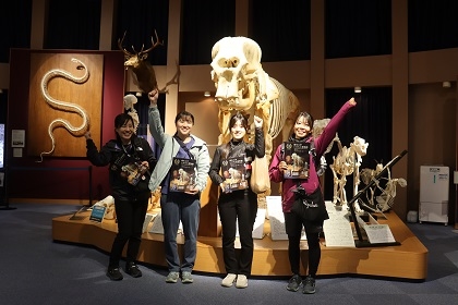 サイクリング・プロジェクトの皆様が来館されました