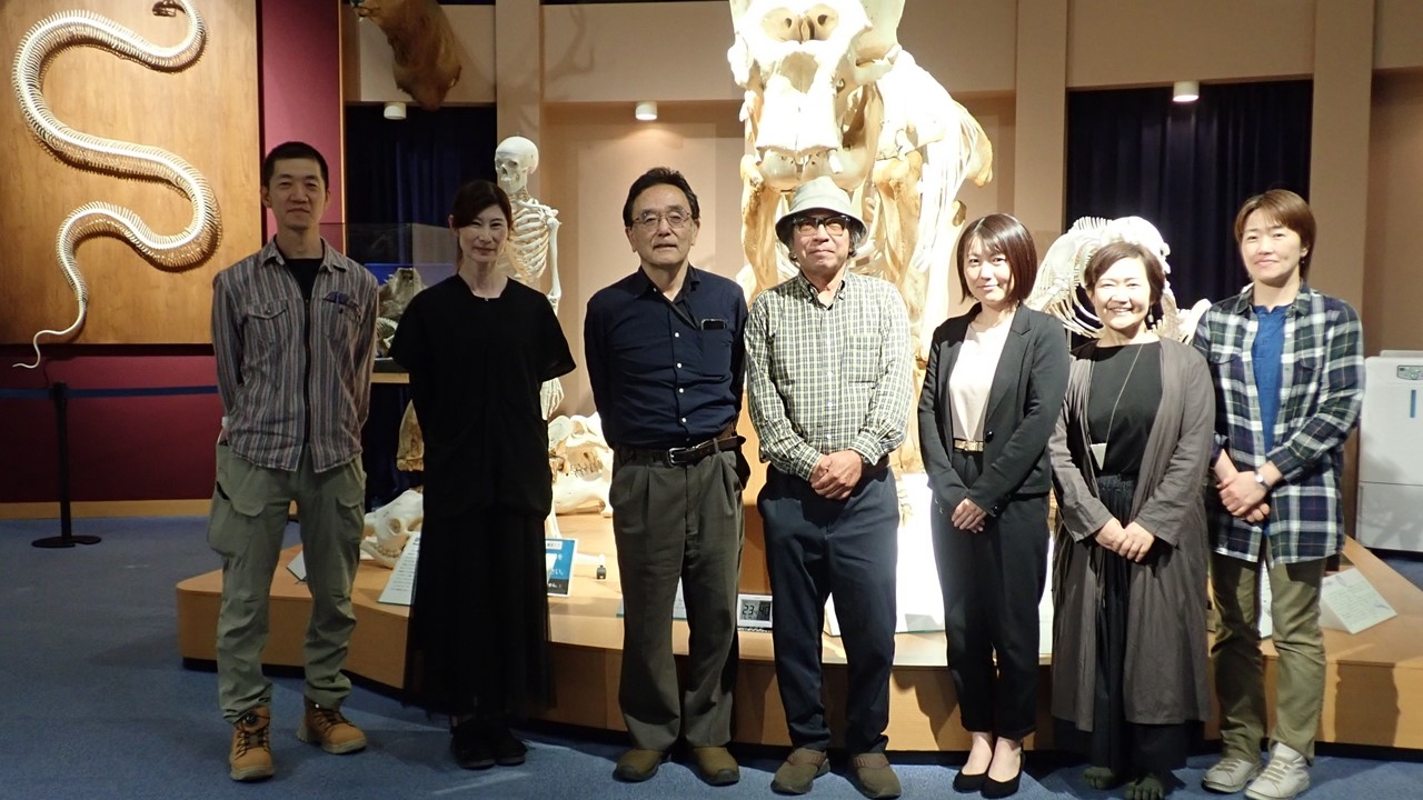 シカ問題を考える会の皆様が来館されました