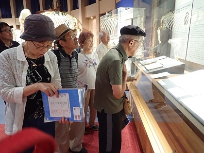 神奈川北央医療生活協同組合の方々がいのちの博物館に来館