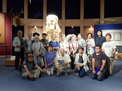 神奈川北央医療生活協同組合の方々がいのちの博物館に来館