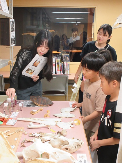 いのちの博物館でエコパークさがみはら主催「夏休み環境学校」