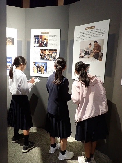 上溝南中がいのちの博物館に来館