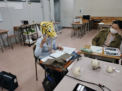 いのちの博物館が学習教材貸出