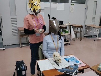 いのちの博物館が学習教材貸出